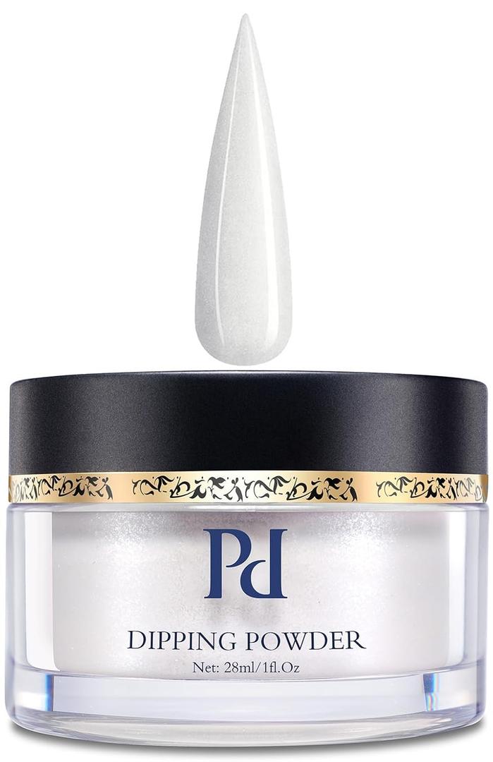 Pretty Diva Dipping Powder - Pure Milky White Dip Powder for Nails