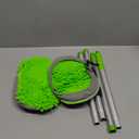 Ordenado 62" Car Wash Brush Kit Mitt Mop Sponge with Long Handle Chenille Microfiber Car Cleaning Brush Kit Supplies Car Washing Mop Kit Car Care Kit of Scratch-Free Replacement Head for Car RV Truck