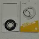 Lamicall Magnetic Phone Ring Holder for MagSafe, [Flexible 360 Rotation] Magnet Finger Ring Grip Stand Holder, Fit for iPhone 16 15 14 13 12, Pro, Pro Max, Plus, Mag Safe Accessories, Misty Black (Misty Black)