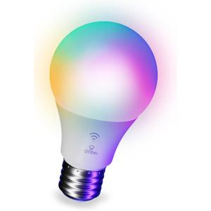 Globe Electric 50589 Color-Changing A19 LED Smart Light Bulb, 2.4 GHz Wi-Fi, 60W Equivalent 800LM, Works with Alexa Only, 1-Pack