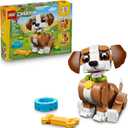 LEGO Creator 3 in 1 Cute Animals: Playful Puppy Dog Building Toy - Bedroom Decor for Girls & Boys, Ages 8+ - Gift for Birthdays - Build a Dog, Squirrel, or Duck - 31382