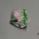 Bikini Trimmer for Women with Mirror & LED Light, Pubic Hair Razor with Travel Lock & Ceramic Blades - Body Groomer IPX7 Waterproof Use - Pastel Red