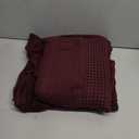 GLAMBURG 100% Cotton 2 Pack Oversized Bath Towel Set 28x55 Inches, Ultra Soft Highly Absorbant Compact Quickdry & Lightweight Large Bath Towels, Ideal for Gym Travel Camp Pool - Burgundy