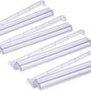 Yellow Mountain Imports Modern Mahjong Racks with Built-in Pushers - Clear - Set of 4