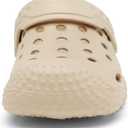 ChayChax Kid's Garden Clogs Cute Slides Sandals Toddlers Beach Pool Shower Shoes with Non-Slip Sole (White)