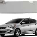85210-1R000 Left Driver Side Sun Visor Replacement for Hyundai Accent 1E 2011-2015 Sunvisor Assy Grey