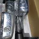 Smoked Lens Sequential Signal Tow Mirrors Compatible with 2007-2021 Toyota Tundra & 2008-2017 Toyota Sequoia, Heated Extended Trailer Towing Side Mirror w/Backup Light(w/o BSM), Chrome Housing