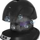Black Hat Helmet Care Machine with Steam Iron, UV, Ozone, Helmet & Cap Care Machine with 3-Color Lighting, Restore Cap Shape, Hat Cleaner Dryer for Various Hats and Helmets