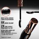 Charlotte Tilbury Exagger-Eyes Instant Volume Mascara Makeup Volumizing, Lengthening, NoClump Mascara with 28Hour SmudgeProof & FlakeProof Wear All Day Wear Formula