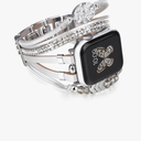 Boho Bracelet Compatible with Apple Watch Band 38mm 40mm 41mm 42mm 44mm 45mm 46mm 49mm Women Men, Handmade Jewelry Multilayer Wrap Leather Strap for iWatch Band SE Series 10 9 8 7 6 5 4 3 2 1 Ultra 2