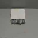 Leinuosen 20 Pcs Ballpoint Pens Comfortable Writing Metal Retractable Black Ink Gift Pens with Medium Point for Office Supplies(Silver)