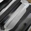 Solar Post Cap Lights Outdoor 6 Packs, Waterproof Solar Powered Deck Post lights for 4x4 4.5x4.5 5x5 Wooden/Vinyl, Black Fence Lights with 16LEDs Warm White/Cool White for Outdoor Decoration