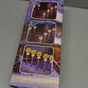 Solar Christmas Candy Cane Path Lollipop Lights-Outdoor Solar Powered 1 Panel with 5 LED Lights Pathway Landscape Decorative Lights with Bow Tie Waterproof Xmas Decorations Outside Yard Lighting