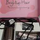 Brightup 5 in 1 Air Styler, 1400W High Speed Hair Dryer Brush, Professional Automatic Hair Curler with Cool Shot Button, 800 Million Ionic, No Heat Damage, with Travel Bag