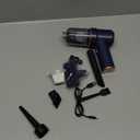 KMM Handheld Car Vacuum Cleaner, 9000Pa Vacuum Cleaner and Air Duster, 120W High Power Hand Held Vacuum with LED Light and Multi-Nozzles for Car, Home, Office, Pet (Blue)