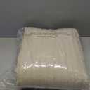 BEDAZZLED Queen Size Duvet Cover, 5 Pieces Beige Textured Duvet Cover Sets, Soft and Breathable Boho Tufted Bedding Comforter Cover Set for Gifts, Comforter Not Included (Beige, Queen)