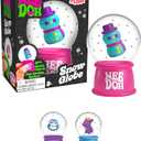 Schylling NeeDoh Squishmas Squish N' Snow Globes  Christmas Squeeze Toy  Assorted Colors  Ages 3 to Adult (Pack of 1)