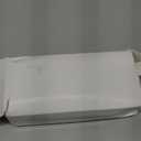 Flat Plug Power Strip Detachable, 3-Outlet 6ft Ultra Thin White Wall Extension Cord 13A 125V 1625W, Space-Saving,Suitable for Kitchen,TV, Living Room,Bedroom, Narrow Space, ETL Listed