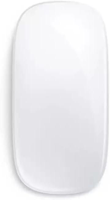 Wireless Multi-Touch Surface Magic Mouse Alternative USB C Rechargeable Bluetooth Mouse Compatible with MacOS/Windows/Linux/Android Laptop Desktop PC Smartphone Tablet (White)