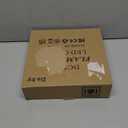 Red Flameless Candle Fairy String Light, Water Drop Flame, Advanced LED Flame Simulation with Remote and Timed Candles, 5-Cell Battery PoweredChristmas Candle