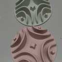 2 Pcs Slow Feeder Insert for Dog Bowl, Anti-Choking Silicone with Strong Suction Cups, Fits Most Dog Bowls, Ideal for Medium, Large Breeds (Green+Pink)