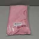 sancua Rectangle Tablecloth - 60 x 102 Inch - Stain and Wrinkle Resistant Washable Polyester Table Cloth, Decorative Fabric Table Cover for Dining Tables, Buffet Parties and Camping, Pink