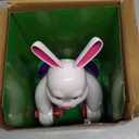 JOYIN Motorized Easter Egg Decorator Kit Spinner Easter Busy Pink Bunny Egg Whirler Decorating Machine with 10 Non-Toxic Markers for Kids Craft Activities