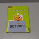 Lzerking Printable Vinyl Sticker Paper for Inkjet Printer 100 Sheets Matte White Waterproof 8.5x11 Inches