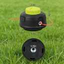 313318001 String Trimmer Head for Ryobi Homelite P2009 RY15523A RY15523AVNM RY40006, 0.095" Dual Line Auto Feed, Replaces 311759008 311759013, M10 x 1.0 Left Hand Thread