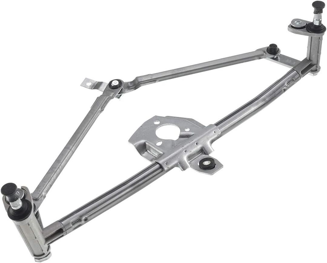 A-Premium Front Windshield Wiper Transmission Linkage Assembly Compatible with Audi, Seat & Volkswagen Vehicles - for Jetta, Jetta City, Golf, Golf City, Clasico, Beetle, Leon, S3, A3, A3 Quattro
