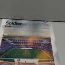 (Unframed 11"x17") SoldierFieldStadium Canvas Print – Chicago Home Field Wall Art for Bears Fans, Sports poster for Game Room or Man Cave Decor