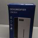 Dehumidifier for Home, 95 OZ Water Tank, (1000 sq.ft) Dehumidifiers for Bathroom Bedroom Basement RV with Drain Hose, Auto Shut Off White