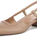 Naturalizer Women's Harper (8.5 Wide, Crme Brulee Beige Leather)