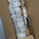 8FT Industrial Stair Railing Wall Mount Staircase Handrail 1.3 Pipe Hand Rail for Steps Grab Bar Foot Rail Vintage Pipe Railing Black Deck Handrail for Outdoor Indoor Stairs Porch