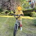 Riser Handlebar - Great for Child Mountain, Road, and Hybrid Bikes - Multiple Rise Options (Silver, 22.2mm)