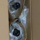 Small Coastal Table Lamps for Bedroom Nightstand Set of 2, 20.5" Touch Ocean Beach Nautical Seashell Lamp, Sea Shell Bedside Night Stands Light for Beachy Cottage Farmhouse Mother of Pearl Decor (Silver)