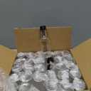 30 Pack 1.7oz Mini Liquor Bottles with Black Cap,Plastic Alcohol Bottles with 10 Funnels,Airtight Plastic Spirit Bottle for Weddings,Party Supplies