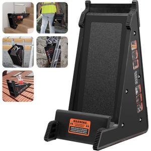 VEVOR Ladder Levler, 380lbs Load PP Ladder Leveling Tool, Pitch Hopper, Stair Ladder Stabilizer with Storage, Easy to Use Stable Platform for All Surfaces, Extension Ladder Accessory for Uneven Ground