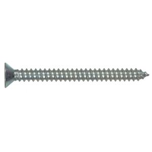 Hillman Sheet Metal Screws No. 8 x 3/4" L Phillips Flat Head Zinc-Plated 5548