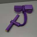 Pedal Resistance Bands with Handles,Upgrade 6-Tubes Manual Tension Training Pedal, Natural Rubber Foot Pedal Resistance Bands, Multifunction Fitness Bands for Abdomen, Waist, Arm, Leg