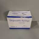 Gesanghua 100 Pack 2.5ml with 25 Gauge 1 Inch Luer Lock syring, Individually Wrapped