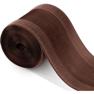 WILLBOND Carpet Cord Cover Cable Protector Floor Cover Cable Protector Management Only for Commercial Office Carpet(9.84 ft,Brown)