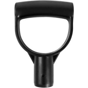 QWORK Shovel Grip Handle, 1-1/8" Inside Diameter PVC D-Shaped Grip Shovel Handle Replacement for Digging Raking Tools
