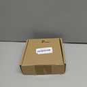 Preboun 4 Rolls Christmas Velvet Ribbon for Gift Wrapping 24 Yards Total Frayed Edge Velvet Silk Ribbon for Christmas Wedding Baby Shower DIY Crafts Decor(Khaki,1 Inch)