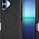 I-HONVA for iPhone 17 Case [Compatible with MagSafe] Shockproof 3-Layer Full Body Protection [Without Screen Protector] Rugged Heavy Duty Cover Case for Apple iPhone 17 6.3" 2025,Black