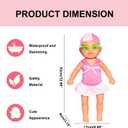 Swimming Baby Toy,2026 New Upgraded Waterproof Swimmer Toy,Electric Water Baby Toy, Backstroke Swimming Toy for Pool