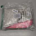 2 Pcs Valentine's Day Doormat Pink Heart Gnome Welcome Door Mats 15.75 x 23.62 Inch Washable Home Mat Cute Non Slip Entrance Bathroom Rug for Indoor Outdoor Home Kitchen Front Door Decorations