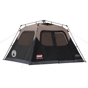 Coleman 6 Person Instant Camping Tent with 1-Minute Setup, Large Family Tent with Pre-Attached Poles, Air Vent, & Carry Bag, Sets Up in About 60 Seconds