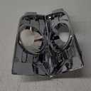 Pair Chrome Fog Light Bezel Cover Trims for Ford Edge 2007-2010 Left Driver and Right Passenger Side