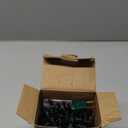 ODEETRONIC Red & White Christmas Lights, 21.63ft 100 Count Incandescent Green Wire Christmas String Lights, Connectable UL Certified Xmas Fairy Tree Light, Outdoor/Indoor Mini Light for Wedding Party